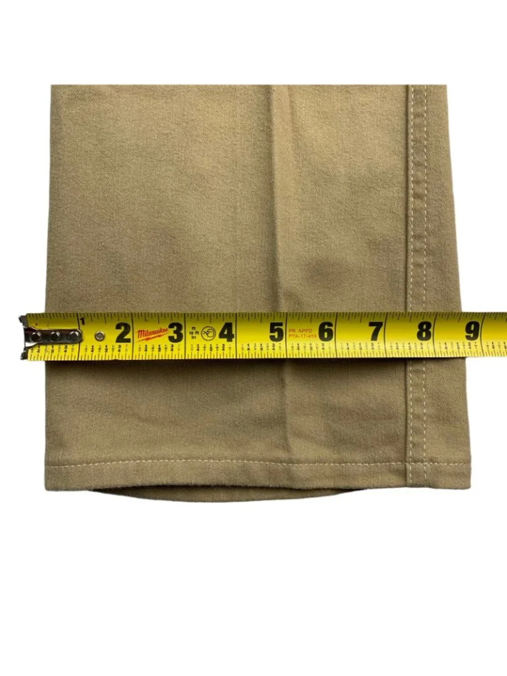 VTG Levi's Men’s White Tab Straight Leg 5-Pocket Jeans/Pants Khaki/Tan • 34x30